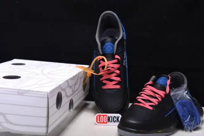 Kick Theory 2 Retro Blue DJ4375-004 Jordan Black SP Off-White Low 0608
